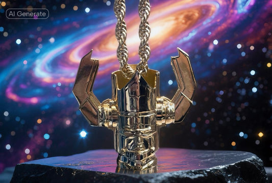 Galactus head pendant