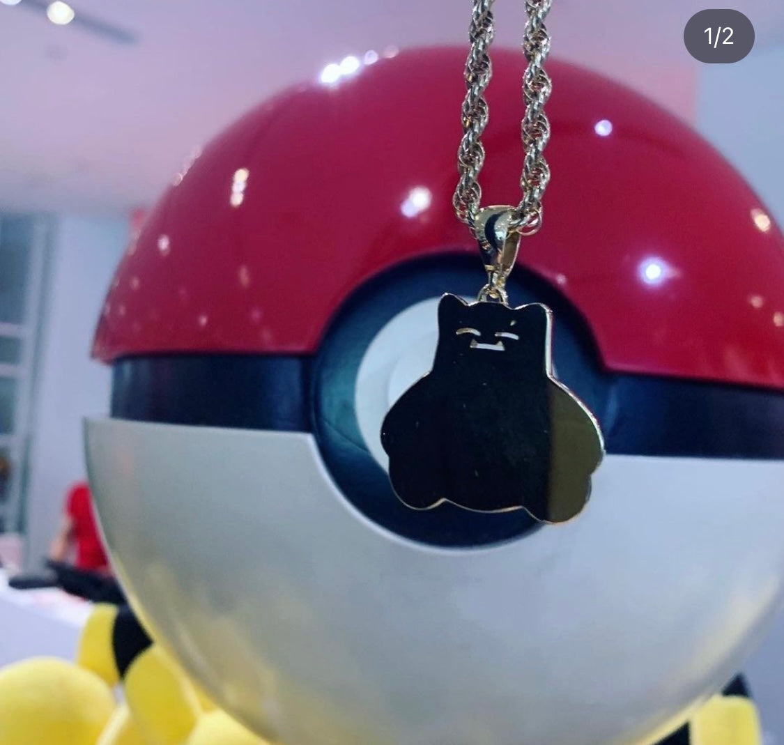 Iceman’s Snorlax pendant